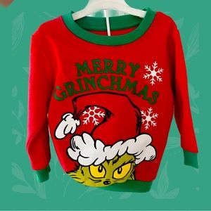 Baby Girls Christmas Grinch 3-Piece Set size 18 months